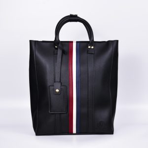 (In stock|Có sẵn) Stripes totebackpack black - Túi tote balo đa năng Stripes màu đen kẻ sọc