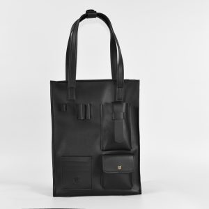 (Pre-order|Hàng đặt trước) Dividers totebackpack black - Túi tote balo đa năng Dividers màu đen